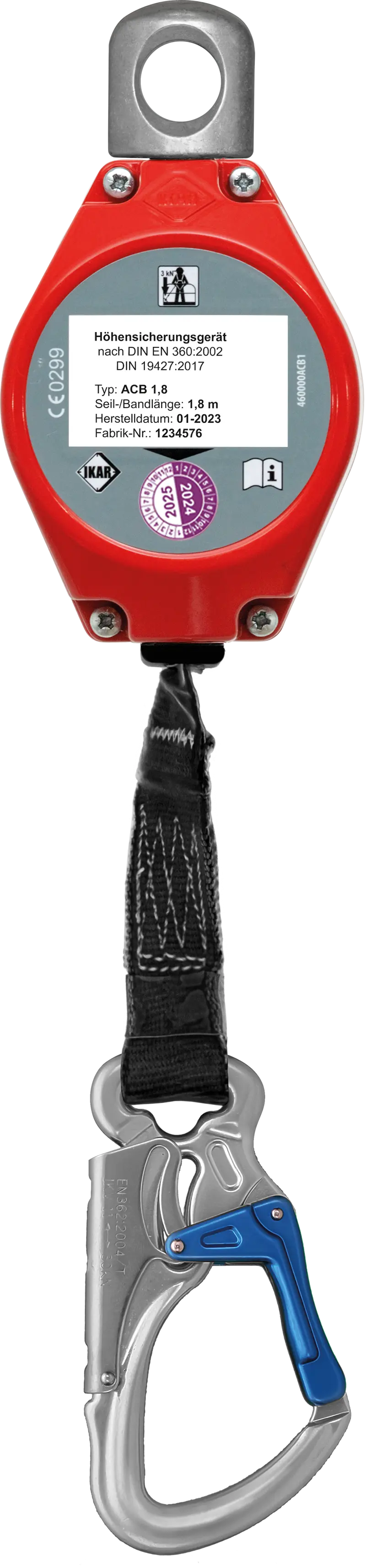 Höhensicherungsgeräte für Hubarbeitsbühne