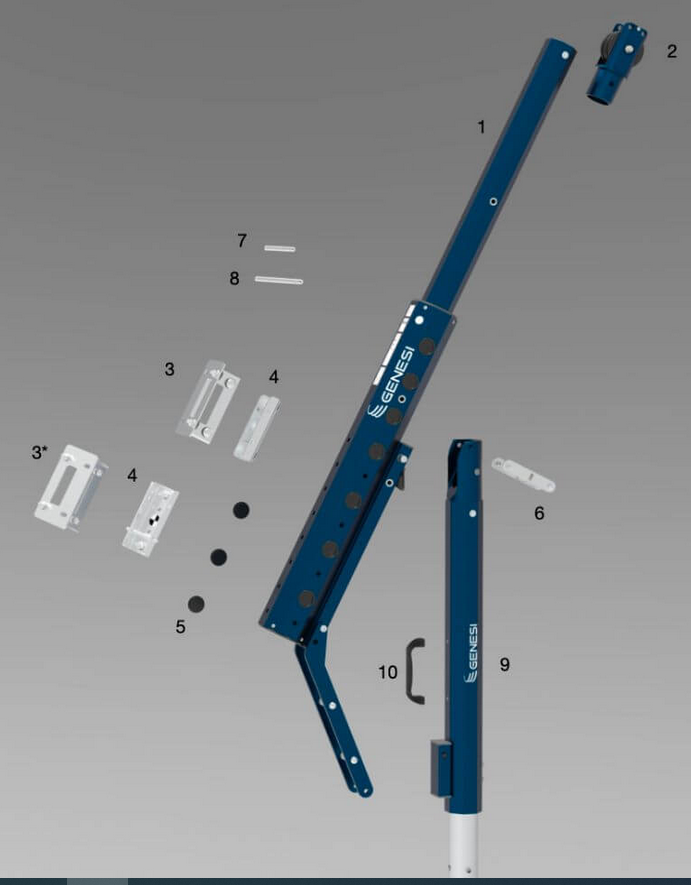 Genesi Auslegearm SC6NW