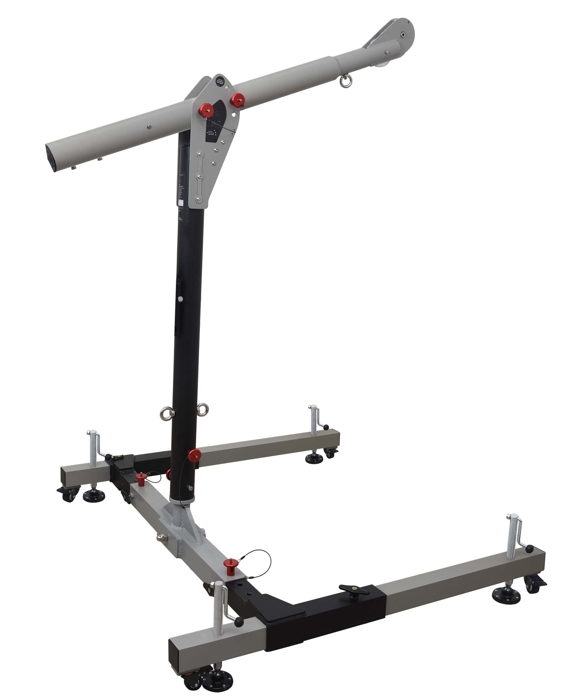 EasySafeWay 1, mobiles H-förmiges Basis Davit System (1370 mm hoher Masten)