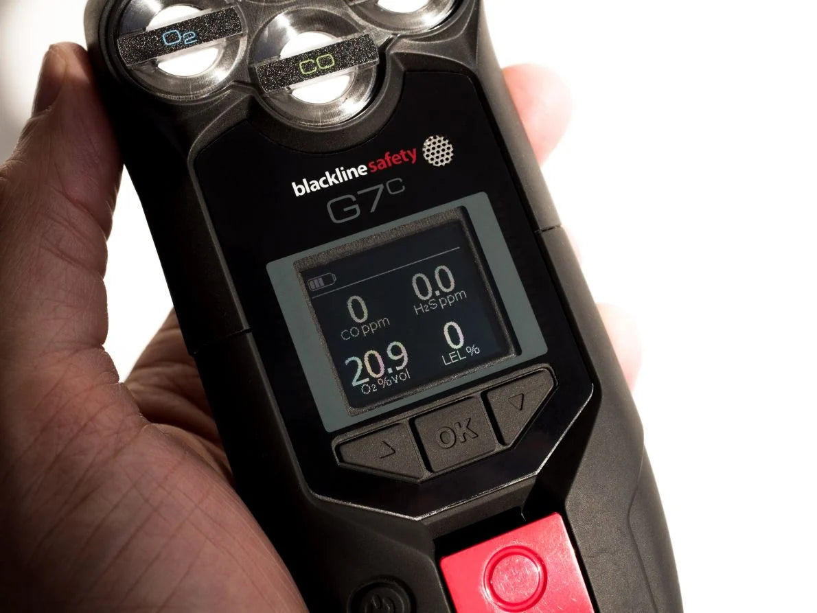 Gasmessgerät G7C inkl. Pumpensensorkassette (UEG-MPS / O2 / CO2/ CO-H2S)