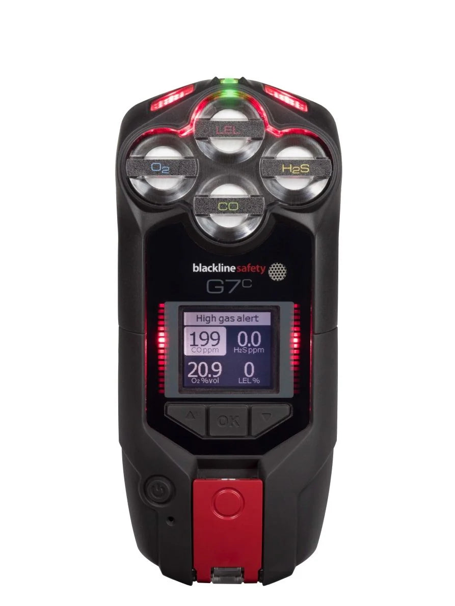 Gasmessgerät G7C inkl. Pumpensensorkassette (UEG-MPS / O2 / CO2/ CO-H2S)