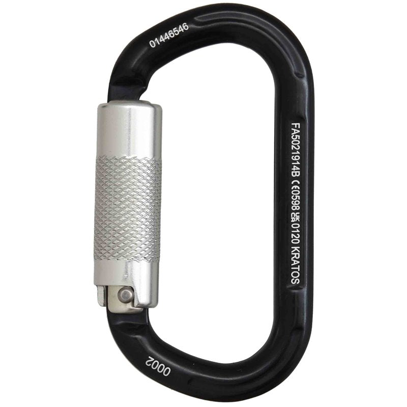 Aluminiumkarabiner Twist Lock