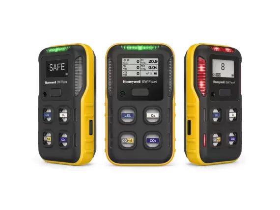 Gasmessgerät BWFlex 4 LEL(UF) O2 H2S CO